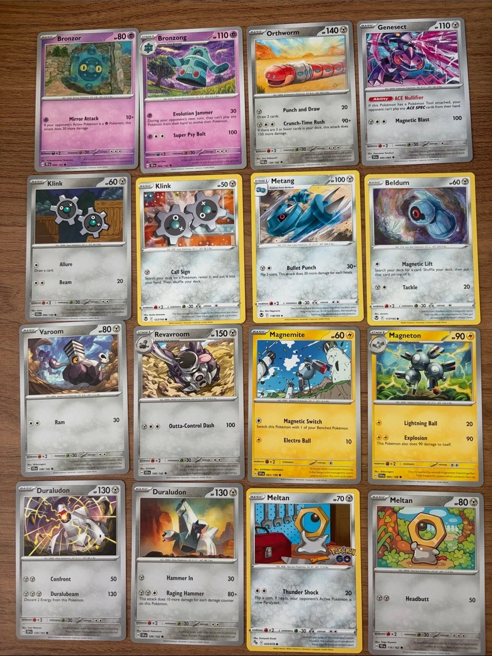 ⚙️ Steel Industrial Machine Pokémon Lot | Beldum Duraludon Meltan Klink ✨5/$25✨